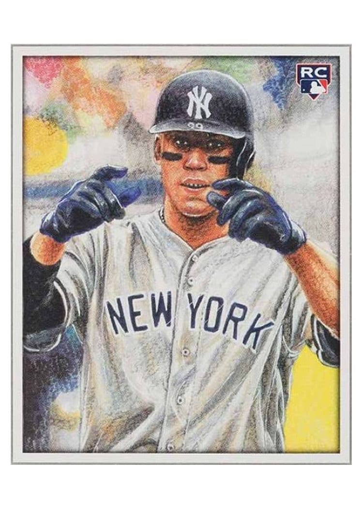 2017 Topps Gallery Base Set Aaron Judge #117 card