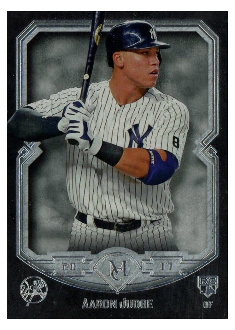 2017 Topps Museum Collection Base Set Aaron Judge #95 card