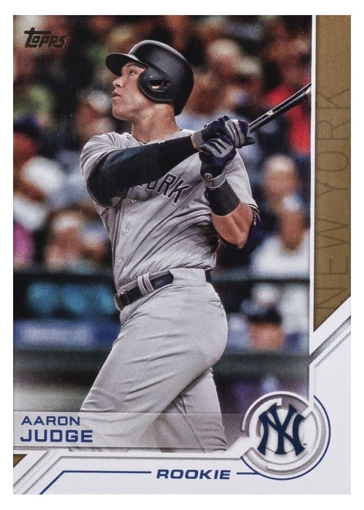 2017 Topps Salute Aaron Judge #S-73 card