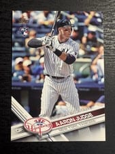 2017 Topps Update Aaron Judge Rookie Debut #US99 card