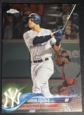 2018 Topps Chrome Aaron Judge #1 card