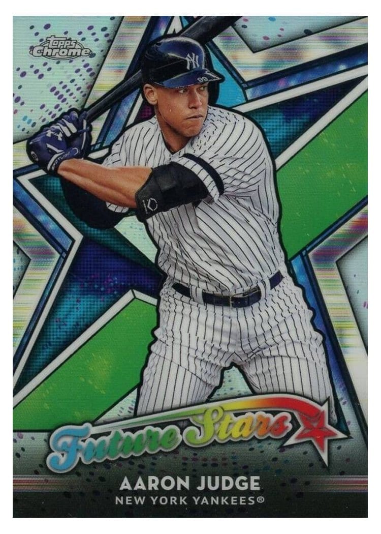 2018 Topps Chrome Future Stars Aaron Judge #FS-1 card