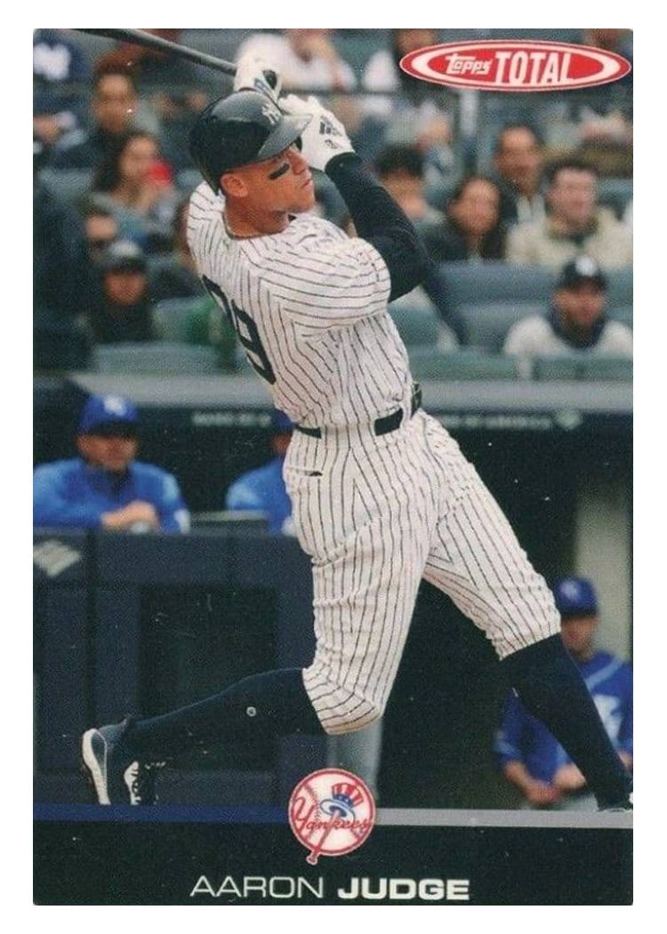 2019 Topps Total Base Set Aaron Judge #101 card