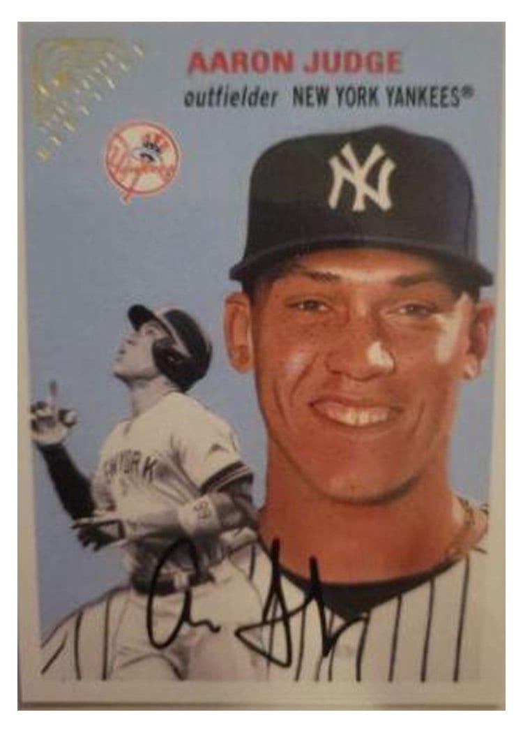 2020 Topps Gallery Heritage Aaron Judge #HT-22 card