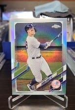 2021 Topps Chrome Aaron Judge #99 card