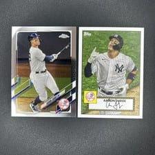 2021 Topps Chrome Aaron Judge #99 card