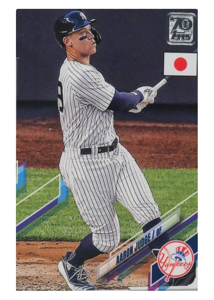 2021 Topps Japan Edition Base Set Aaron Judge #99 card