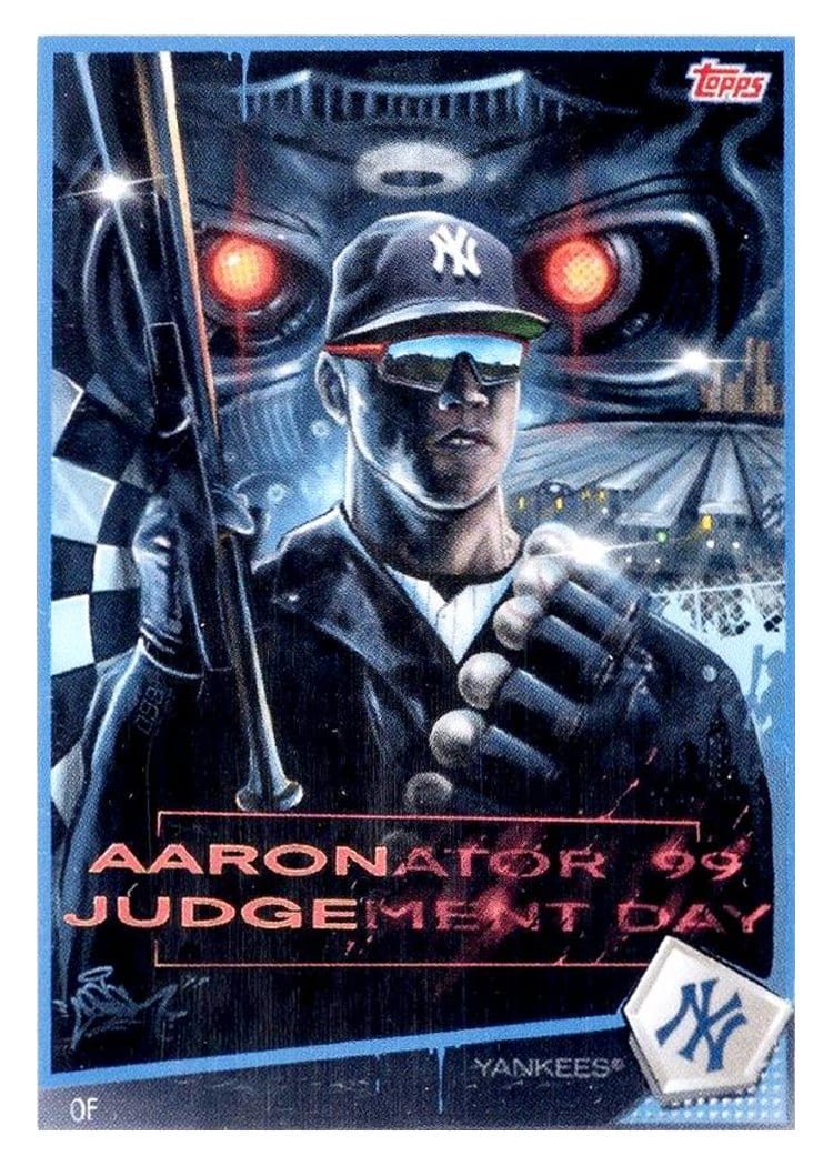2021 Topps Project70 Base Set Aaron Judge #555 card