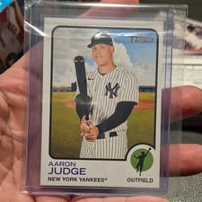 2022 Topps Heritage Aaron Judge #201 card