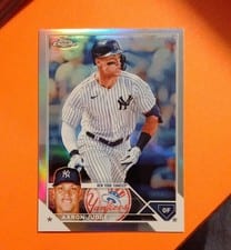 2023 Topps Chrome Aaron Judge #62 card