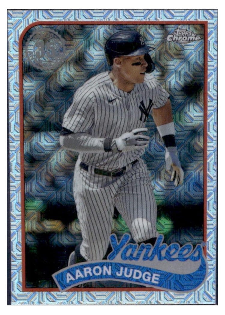 2024 Topps 1989 Topps Baseball 35th Anniversary Chrome (Series One) Aaron Judge #T89C-2 card