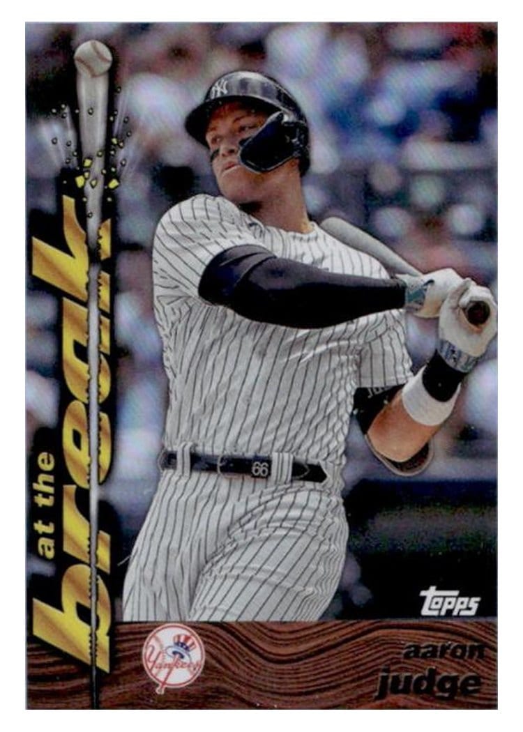 2024 Topps Archives 1995 Topps Traded & Rookies At the Break Aaron Judge #95ATB-1 card