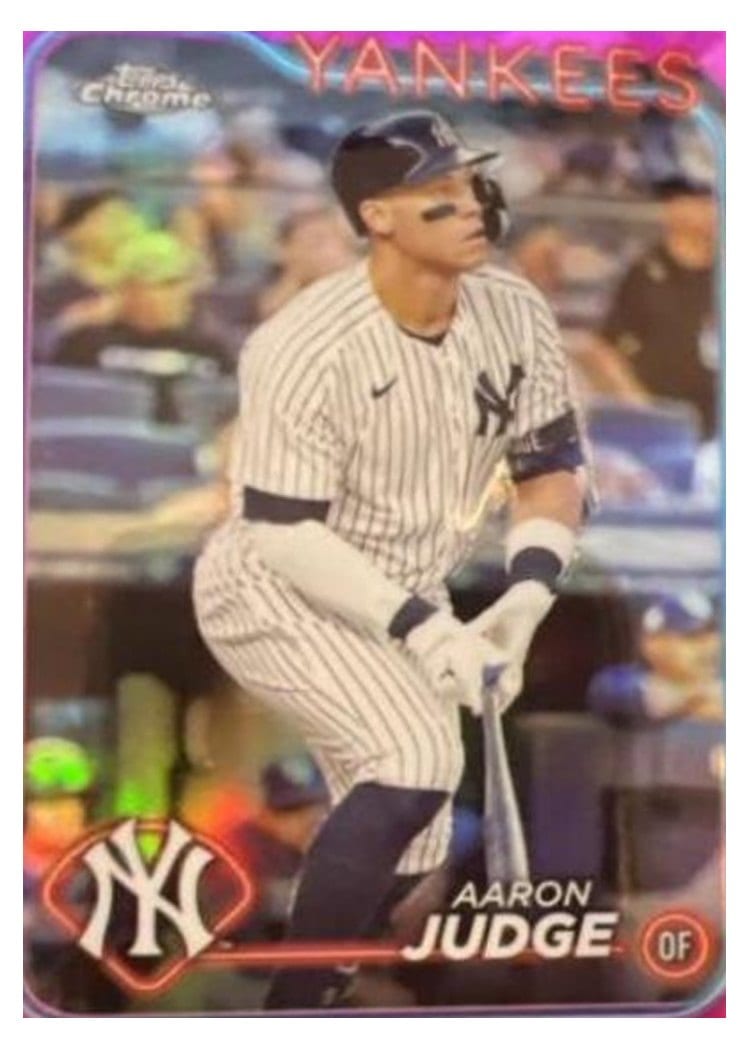 2024 Topps Chrome Aaron Judge #50 card