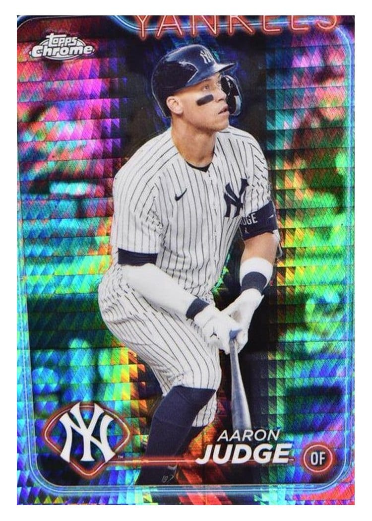 2024 Topps Chrome Aaron Judge #50 card