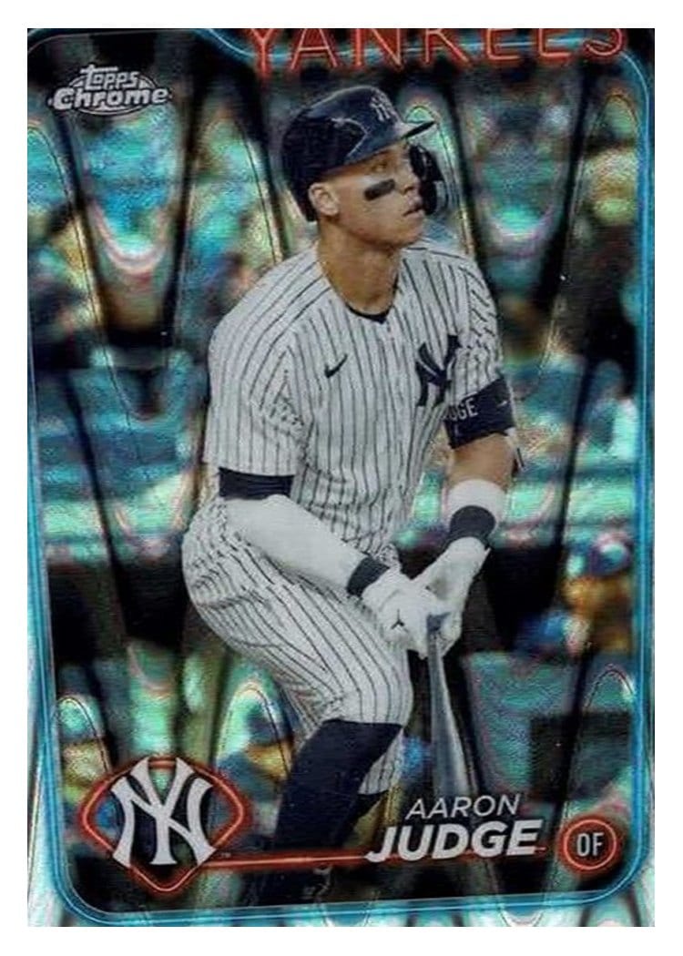 2024 Topps Chrome Aaron Judge #50 card