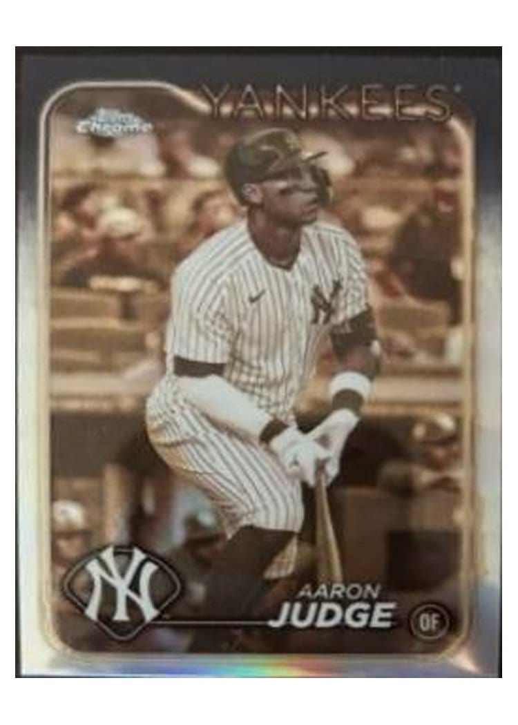 2024 Topps Chrome Aaron Judge #50 card