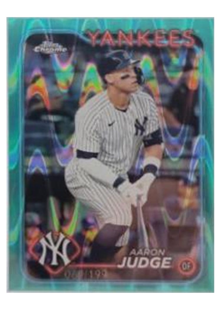 2024 Topps Chrome Aaron Judge #50 card