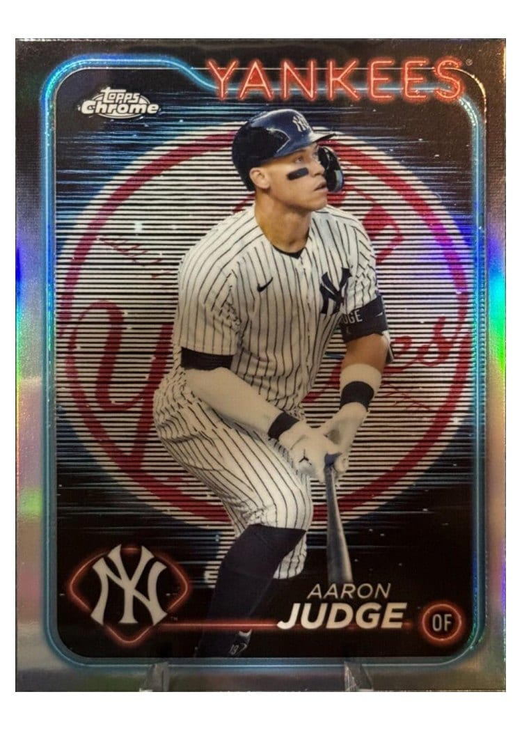 2024 Topps Chrome Aaron Judge #50 card