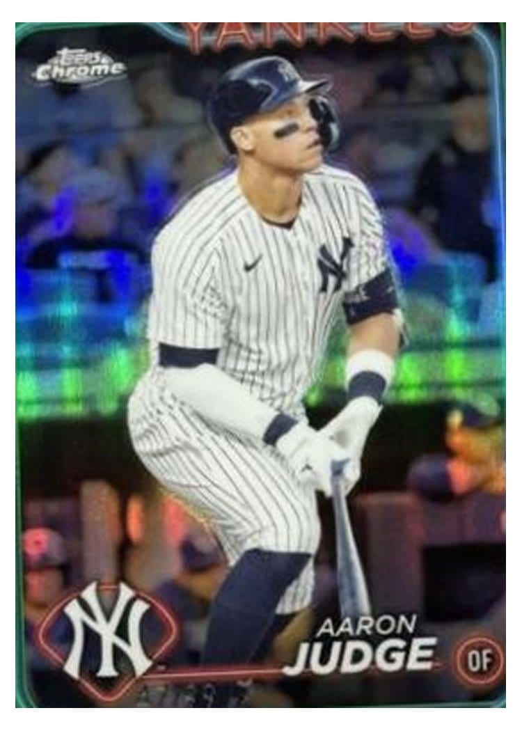 2024 Topps Chrome Aaron Judge #50 card