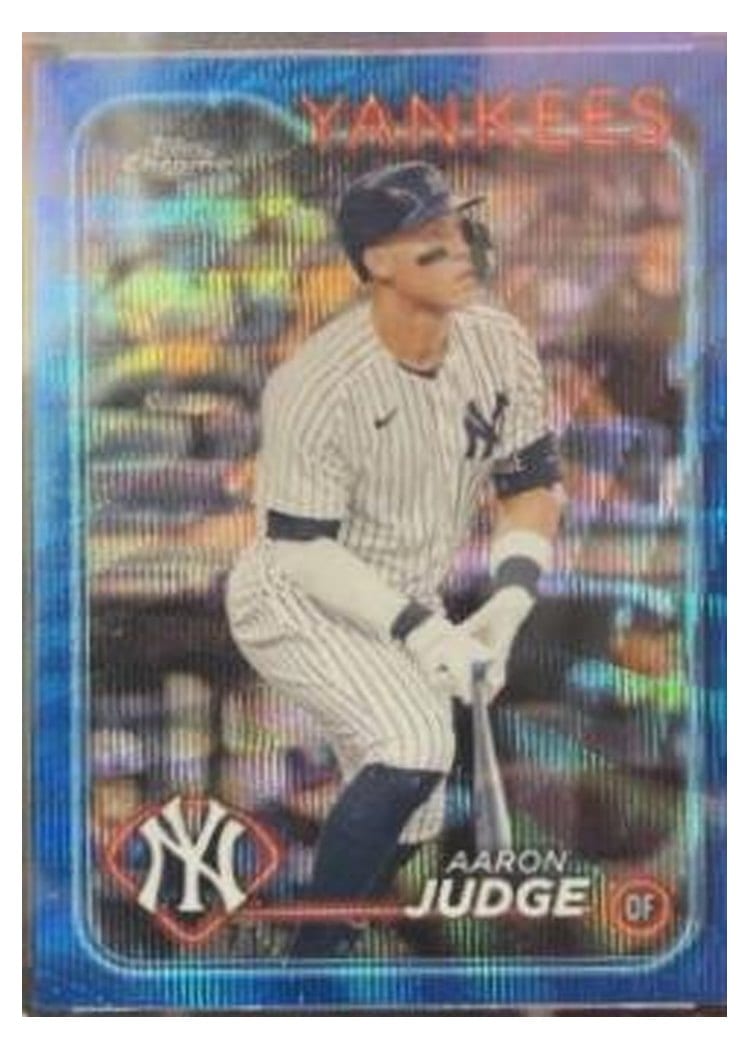 2024 Topps Chrome Aaron Judge #50 card