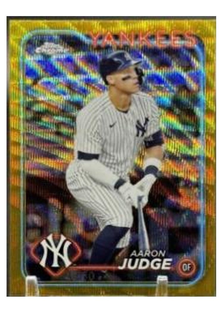 2024 Topps Chrome Aaron Judge #50 card