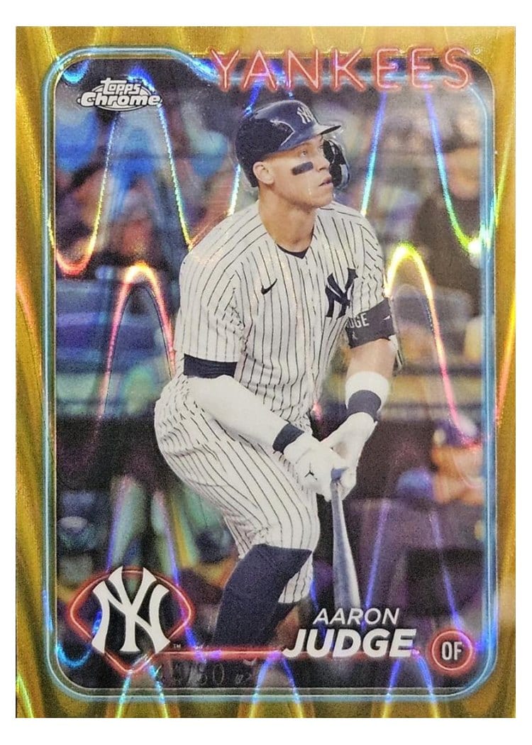 2024 Topps Chrome Aaron Judge #50 card