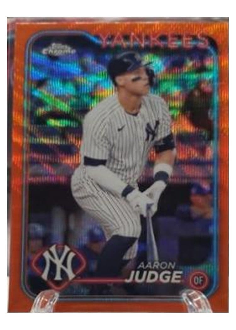 2024 Topps Chrome Aaron Judge #50 card