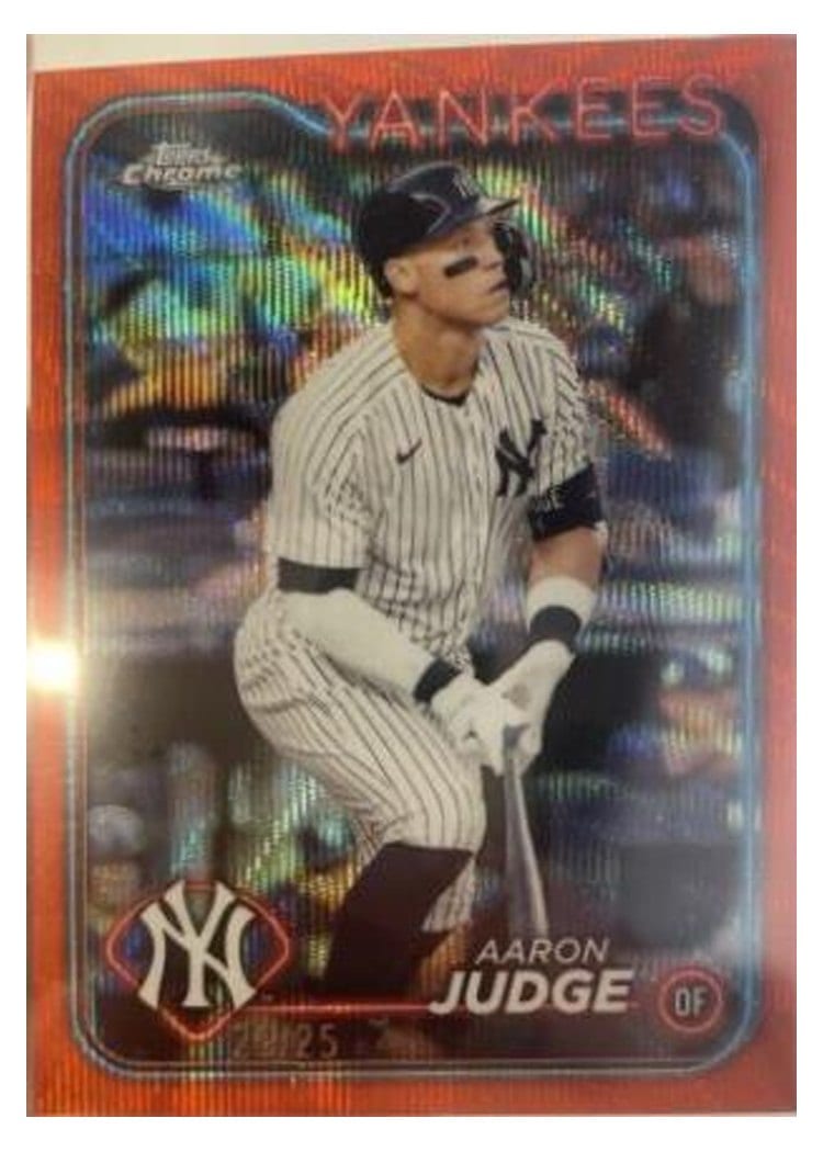2024 Topps Chrome Aaron Judge #50 card