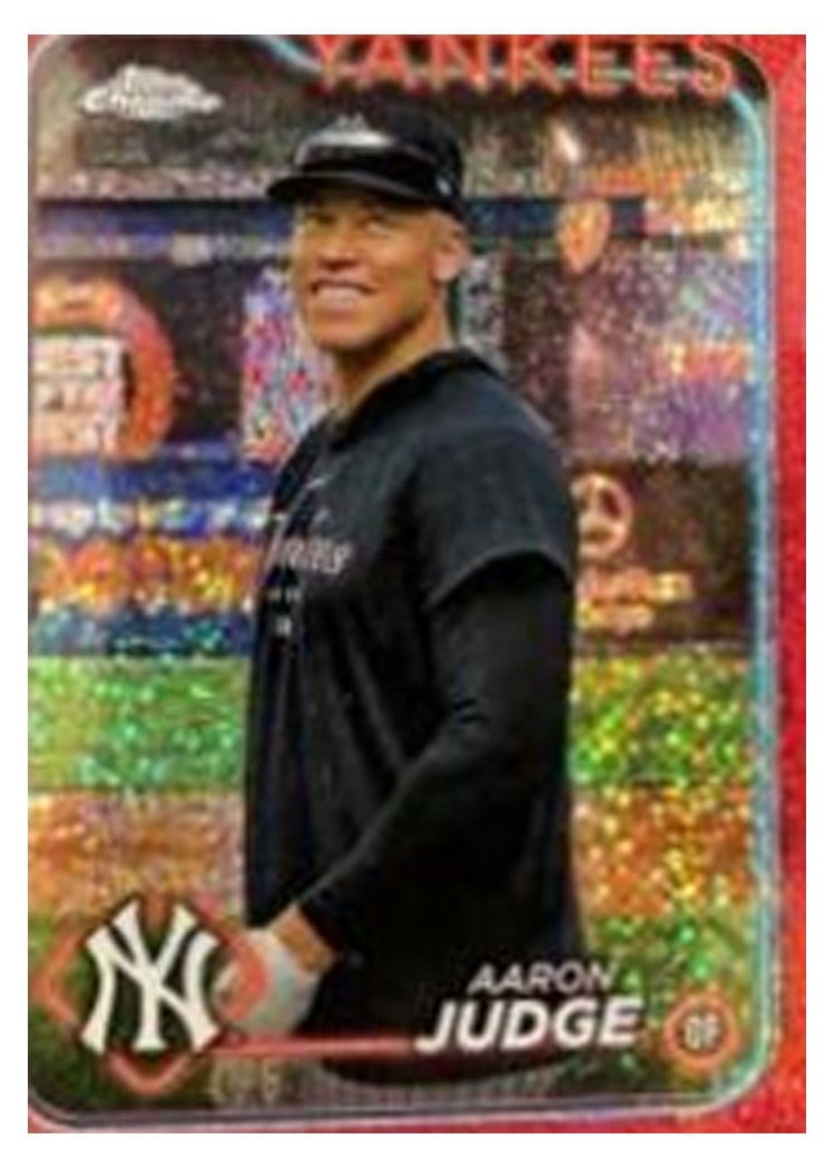 2024 Topps Chrome Aaron Judge #50 card
