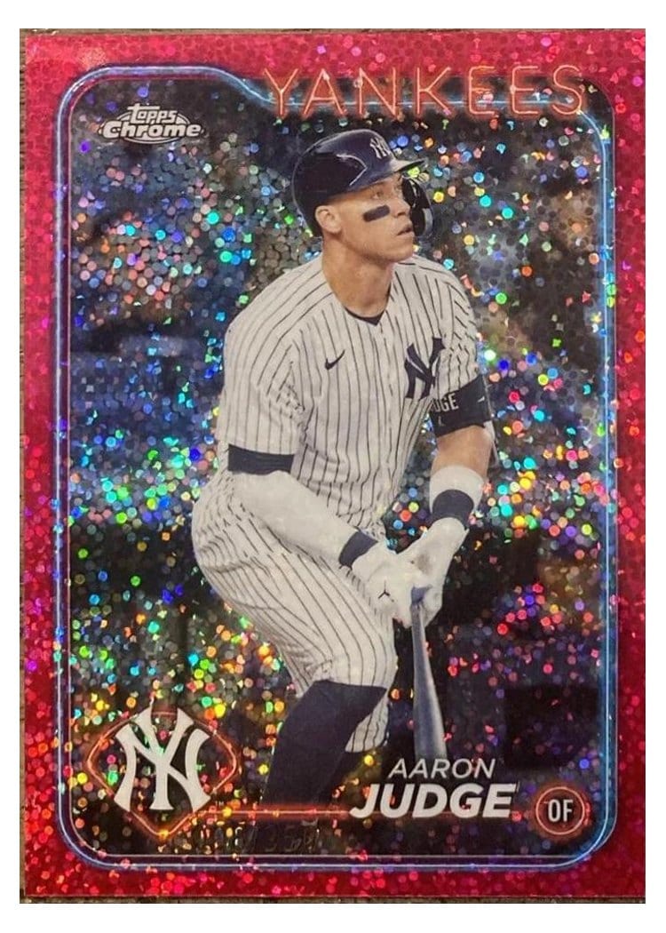 2024 Topps Chrome Aaron Judge #50 card