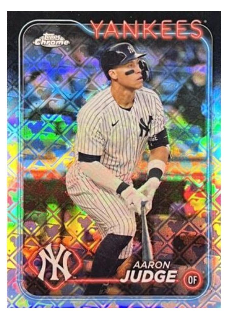 2024 Topps Chrome Aaron Judge #50 card