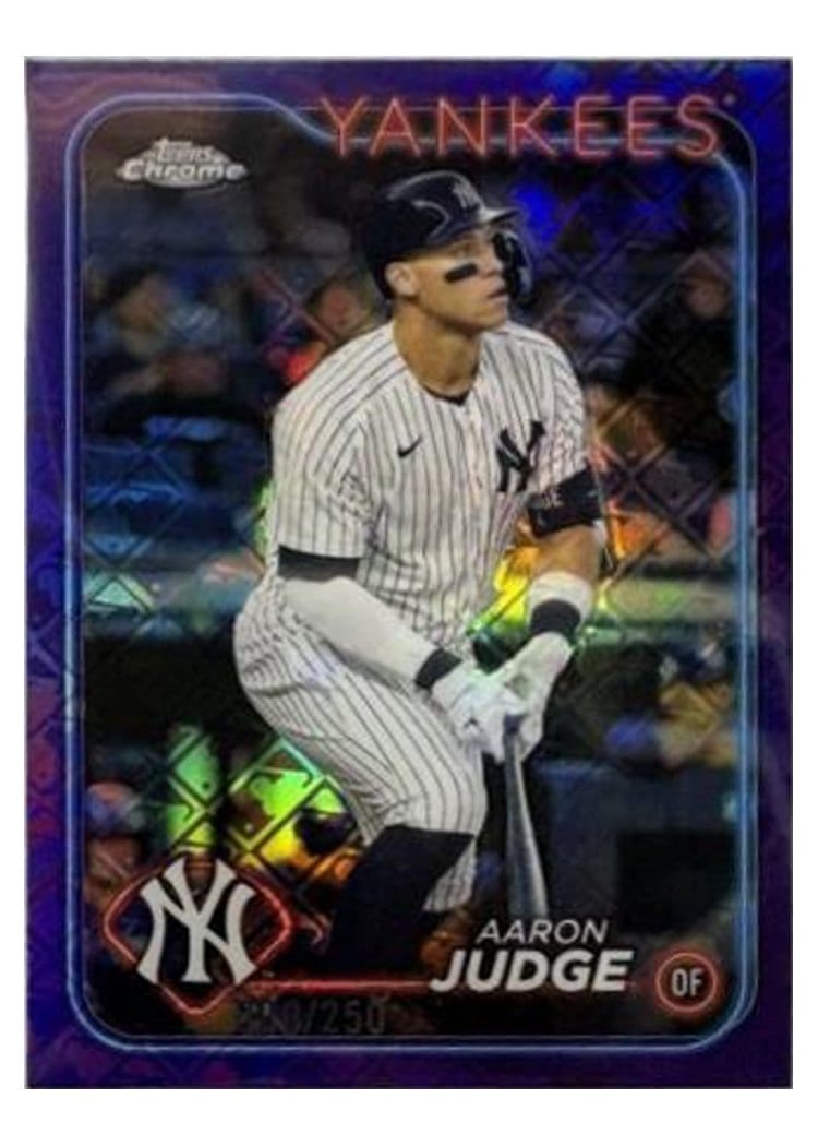 2024 Topps Chrome Aaron Judge #50 card