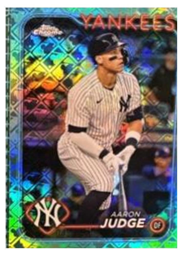 2024 Topps Chrome Aaron Judge #50 card