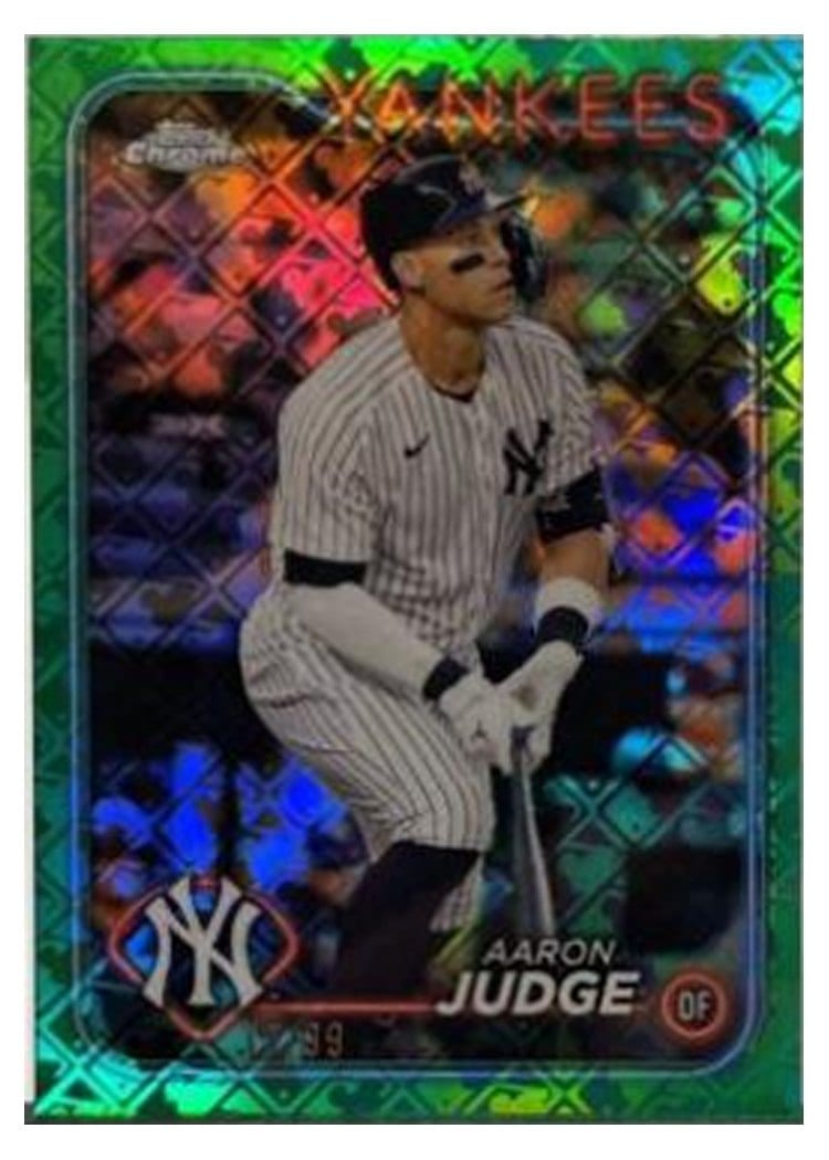 2024 Topps Chrome Aaron Judge #50 card