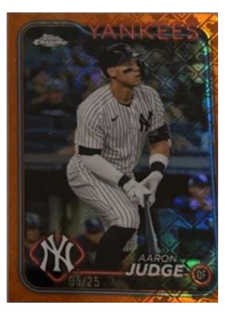 2024 Topps Chrome Aaron Judge #50 card
