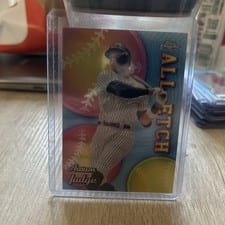2024 Topps Chrome Logofractor Edition Chrome All-Etch Aaron Judge #CAEL-3 card
