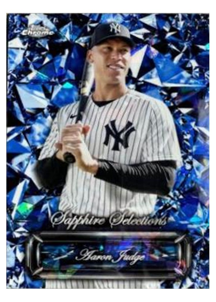 2024 Topps Chrome Sapphire Edition Selections Aaron Judge #SS-10 card