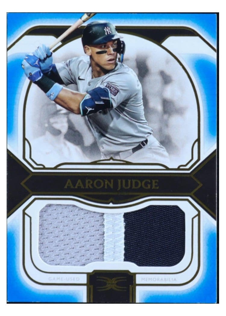 2024 Topps Definitive Collection Jumbo Relics Aaron Judge #DJRC-AJU card