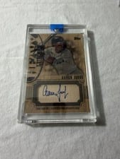 2024 Topps Heavy Lumber Autograph Relic Aaron Judge #HLA-AJ card
