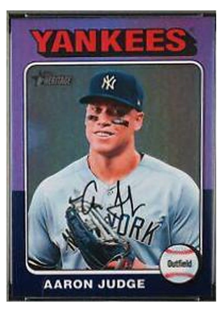 2024 Topps Heritage Aaron Judge #112 card