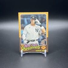 2024 Topps Heritage Mini New Age Performers Aaron Judge #NAP-15 card