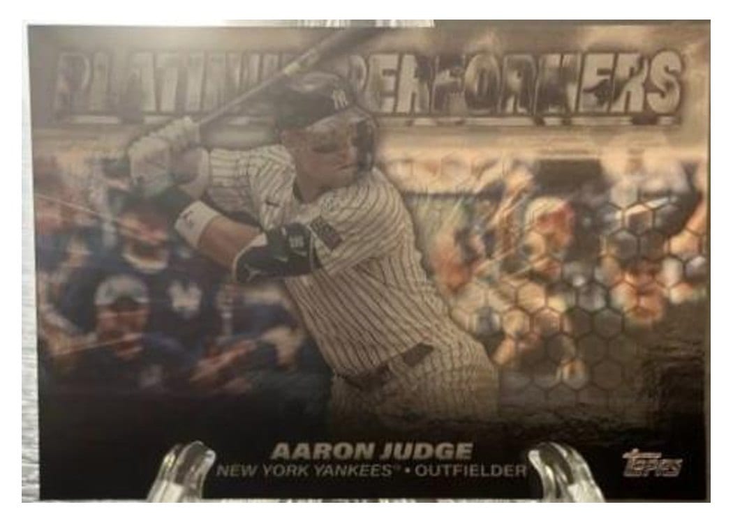 2024 Topps Platinum Performers Aaron Judge #PP-15 card