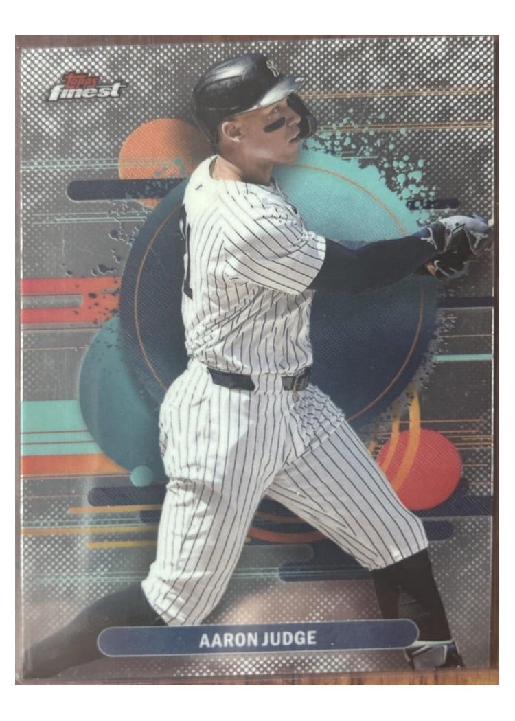 2025 Finest Base Set Aaron Judge #172 card