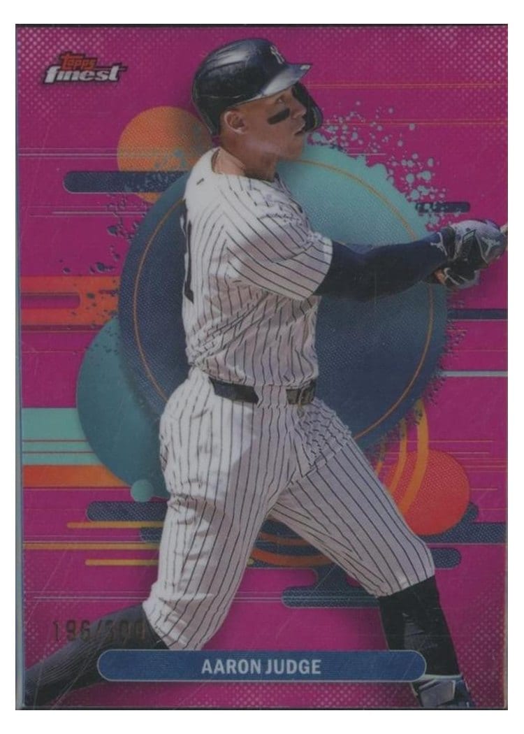 2025 Finest Base Set Aaron Judge #172 card