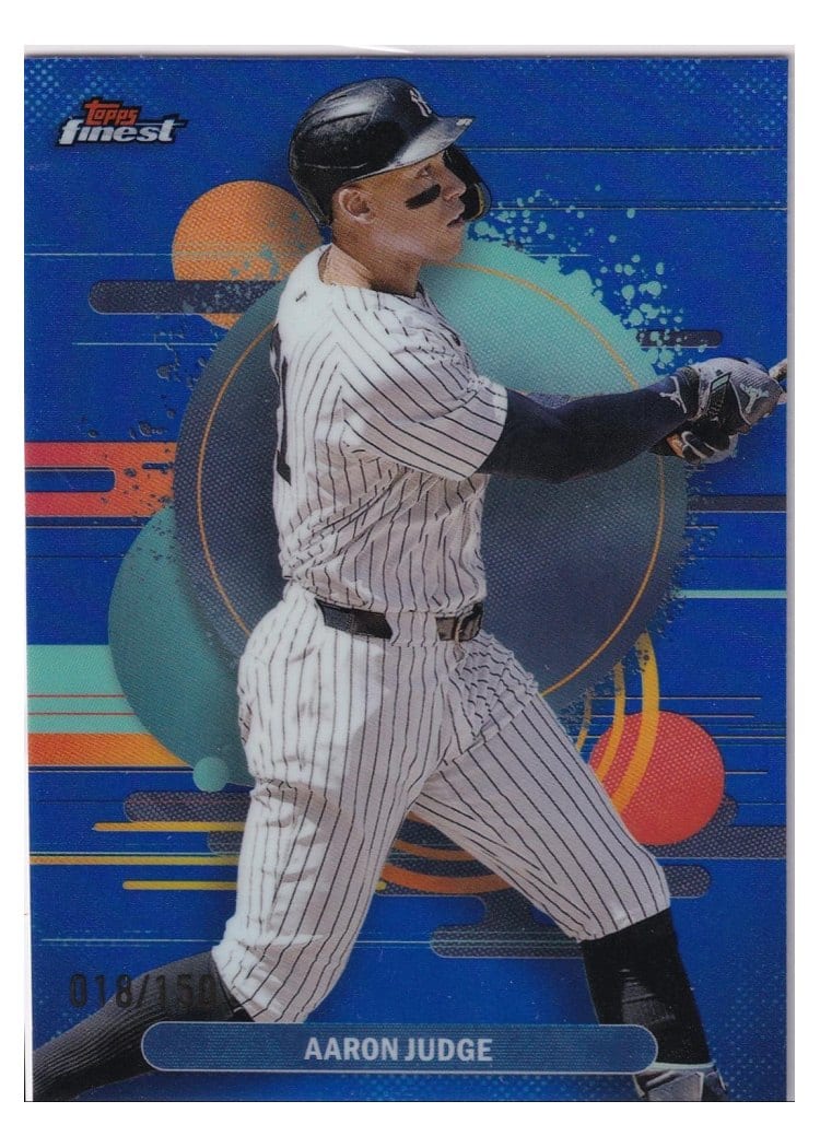 2025 Finest Base Set Aaron Judge #172 card