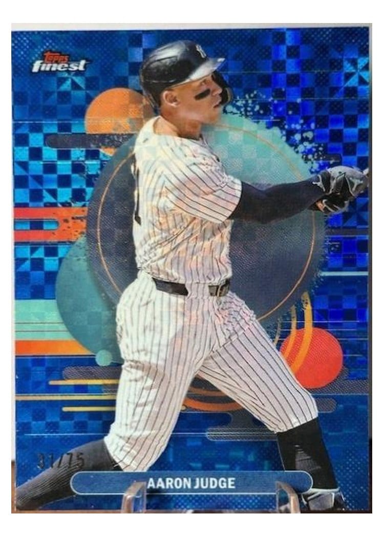 2025 Finest Base Set Aaron Judge #172 card