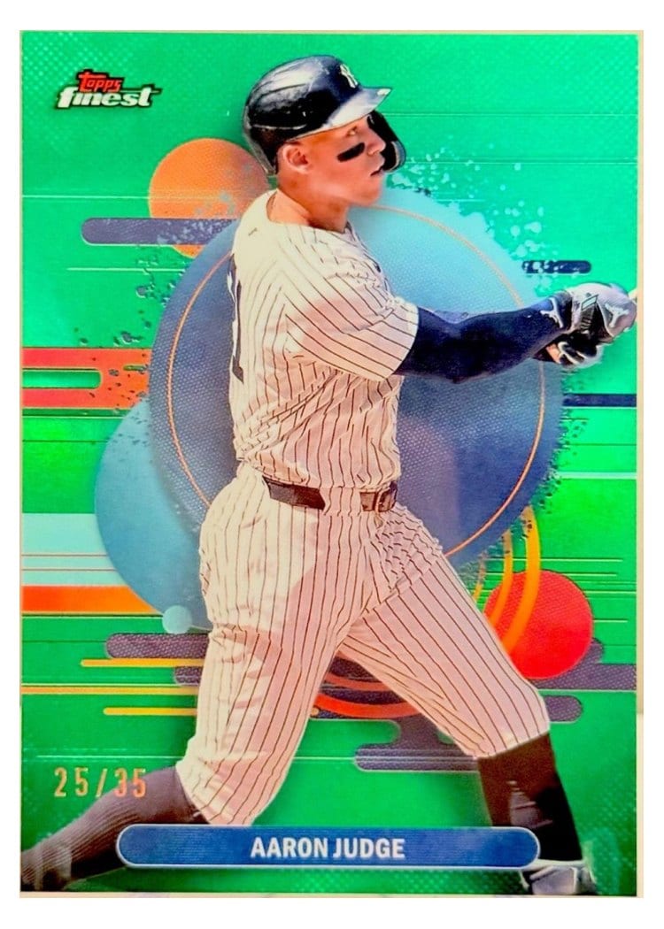 2025 Finest Base Set Aaron Judge #172 card
