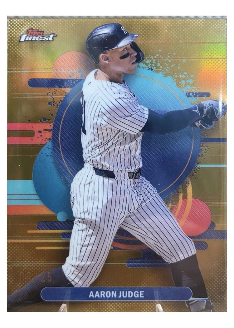 2025 Finest Base Set Aaron Judge #172 card