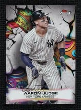 2025 Finest Smashing Through Aaron Judge #S-1 card