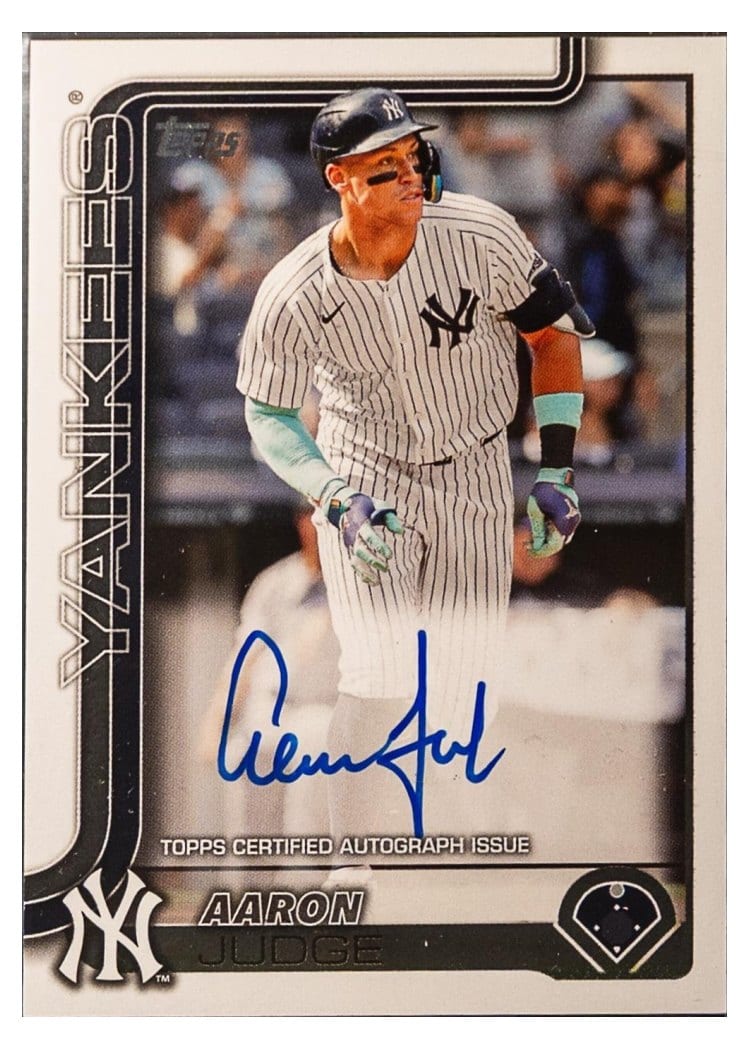2025 Topps Aaron Judge #300 card